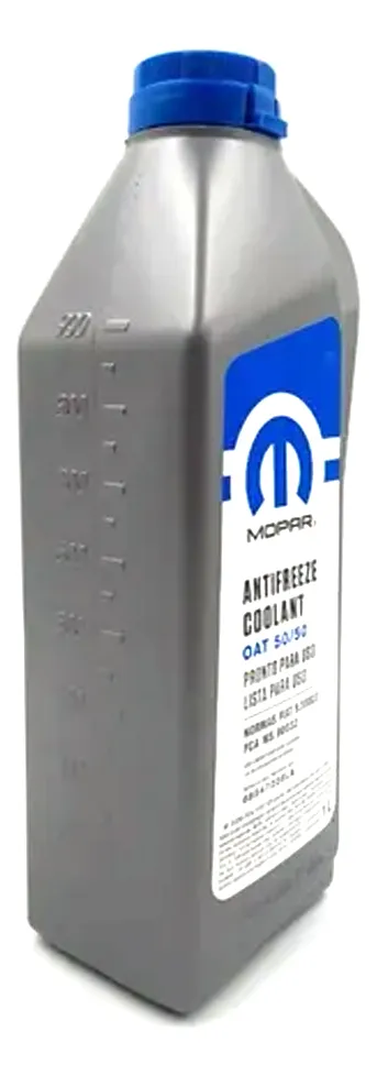 Aditivo de Arrefecimento Mopar Original 1L – Jeep Renegade, Compass e Fiat Toro